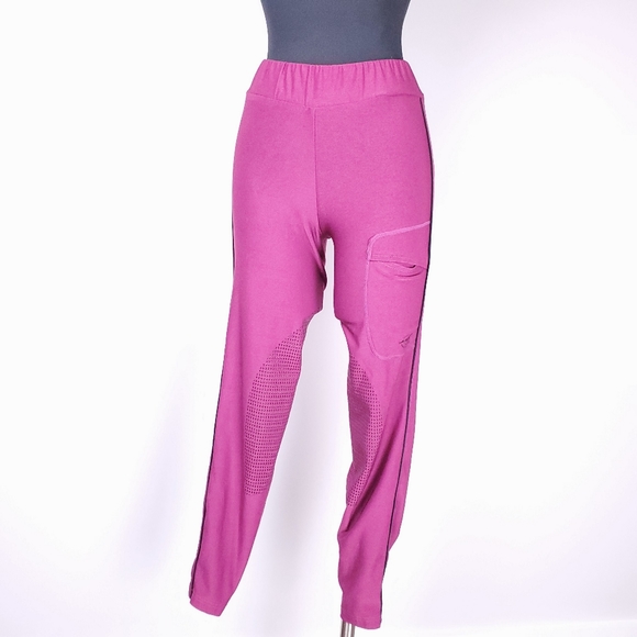 PIPER magenta equestrian tight riding stretch pant - Picture 1 of 7